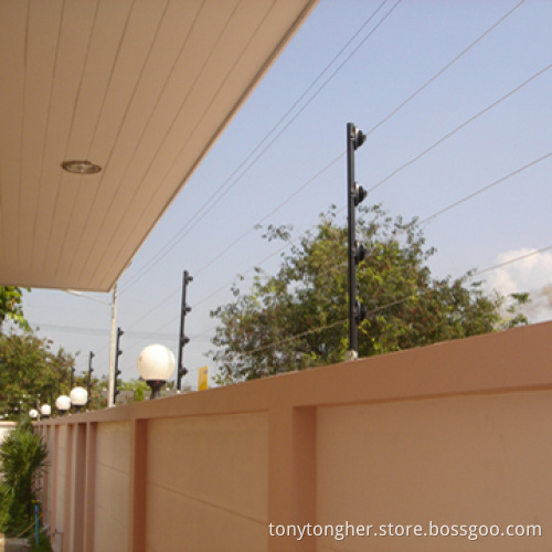 Perimeter Security Electric Fence Energizer for House Wall top anti-climb Fencing